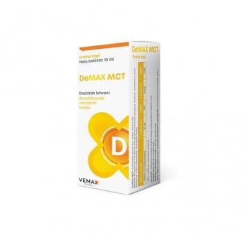 DEMAX MCT ORALNE KAPI Vitamin D3 1000 IU 10 ml DEMAX MCT ORALNE KAPI Vitamin D3 1000 IU 10 ml