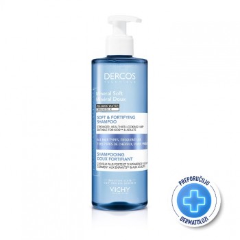 VICHY DERCOS MINERAL ŠAMPON 400ML