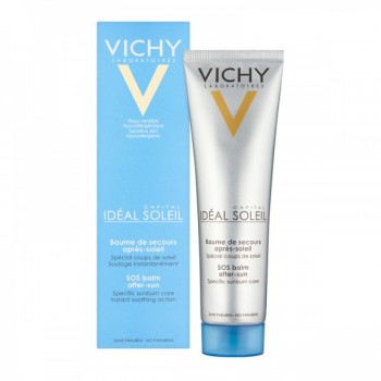 VICHY CAPITAL IDEAL SOLEIL BALZAM ZA UMIRIVANJE SUNČANIH OPEKOTINA 100ML