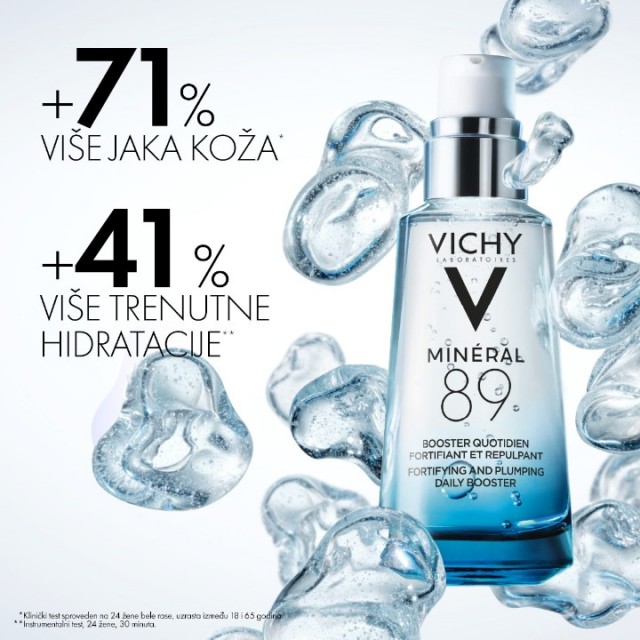 VICHY MINERAL 89 BOOSTER DNEVNI BOOSTER ZA SNAŽNIJU I PUNIJU KOŽU 50ML VICHY MINERAL 89 BOOSTER DNEVNI BOOSTER ZA SNAŽNIJU I PUNIJU KOŽU 50ML