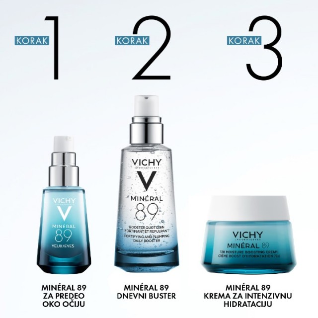 VICHY MINERAL 89 BOOSTER DNEVNI BOOSTER ZA SNAŽNIJU I PUNIJU KOŽU 50ML VICHY MINERAL 89 BOOSTER DNEVNI BOOSTER ZA SNAŽNIJU I PUNIJU KOŽU 50ML