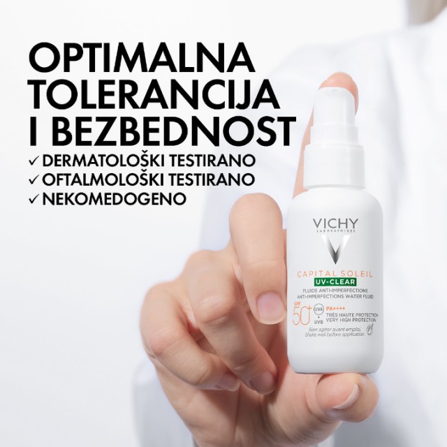 VICHY CAPITAL SOLEIL UV CLEAR SPF 50+ 40ML