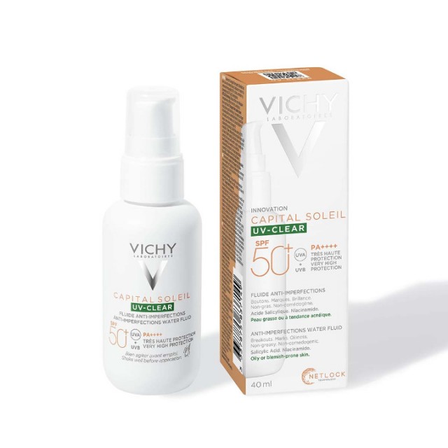 VICHY CAPITAL SOLEIL UV CLEAR SPF 50+ 40ML