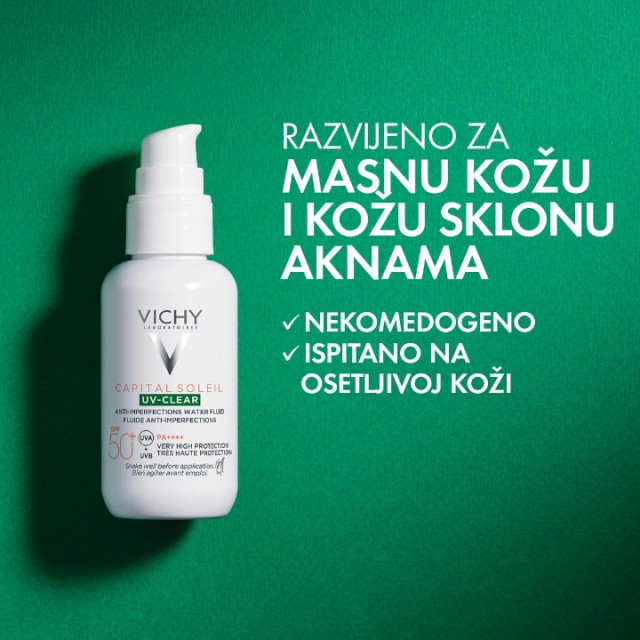 VICHY CAPITAL SOLEIL UV CLEAR SPF 50+ 40ML