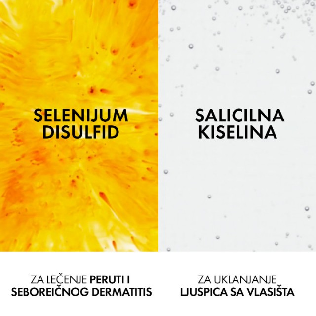 VICHY DERCOS ANTI-DANDRUFF ŠAMPON PROTIV PERUTI ZA NORMALNU DO MASNU KOSU 500 ML  REFILL