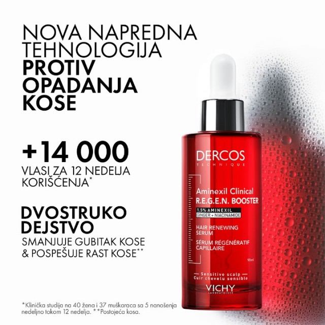 VICHY DERCOS AMINEXIL REGEN BOOSTER CLINICAL SERUM ZA KOSU 90ML VICHY DERCOS AMINEXIL REGEN BOOSTER CLINICAL SERUM ZA KOSU 90ML