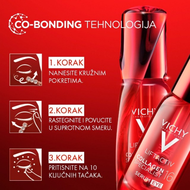 VICHY LIFTACTIV COLLAGEN SPECIALIST 16 SERUM ZA PODRUČJE OKO OČIJU 15ML