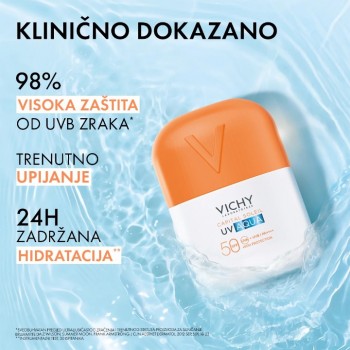 VICHY CAPITAL SOLEIL PROMO UV AQUA FLUID SPF50+ 50ML + STICK 10G