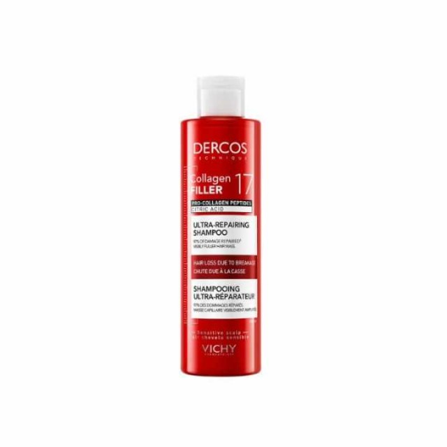 VICHY DERCOS COLLAGEN 17 FILLER ULTRA-OBNAVLJAJUĆI ŠAMPON 200 ML VICHY DERCOS COLLAGEN 17 FILLER ULTRA-OBNAVLJAJUĆI ŠAMPON 200 ML
