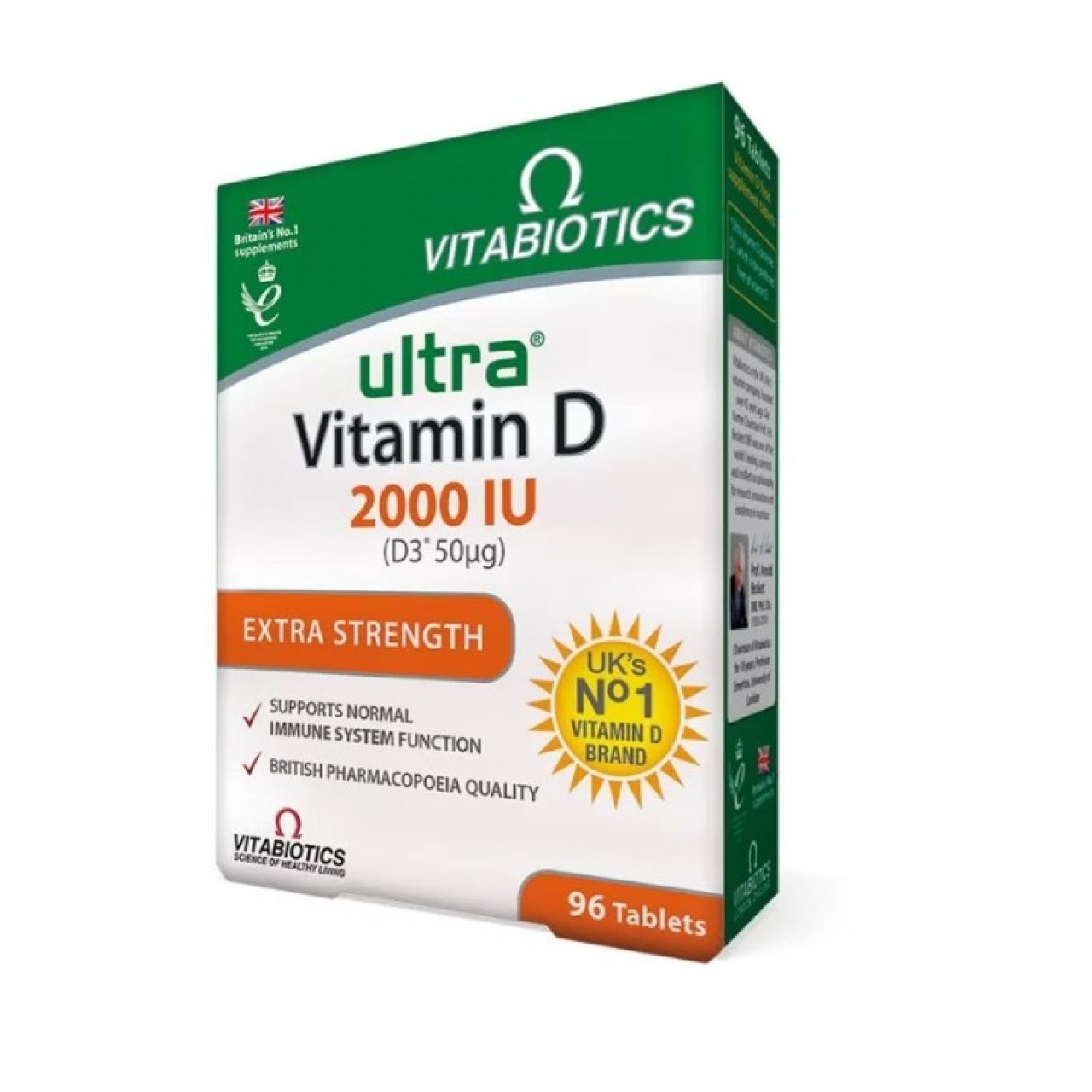 VITABIOTICS ULTRA VITAMIN D 2000IJ TABLETE A96 Galen Pharm Online