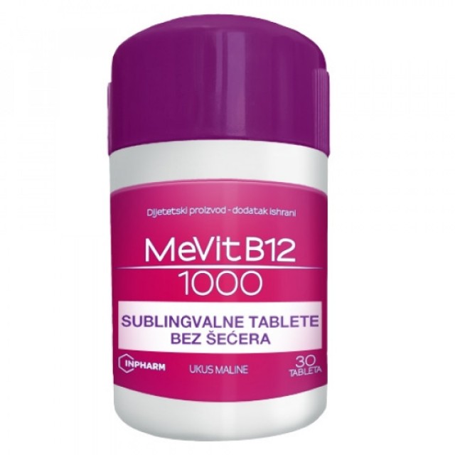 MEVIT B12 1000MCG TABLETE A30