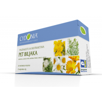 VAGITORIJE SA EKSTRAKTIMA PET BILJAKA 10X3G