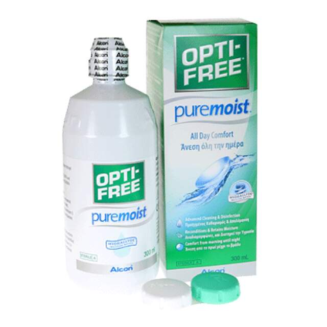 OPTI-FREE PURE MOIST RASTVOR ZA SOČIVA 300 ML