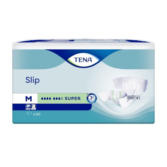TENA SLIP SUPER PELENE M 30 KOMADA