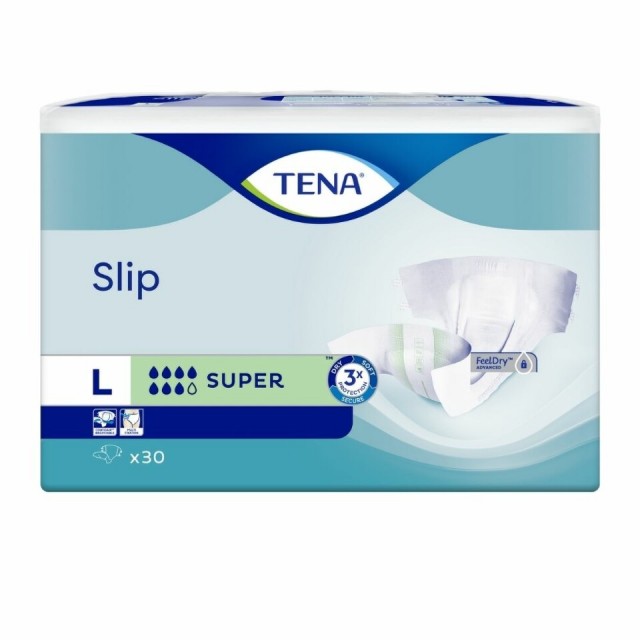 TENA SLIP SUPER PELENE L 30 KOMADA