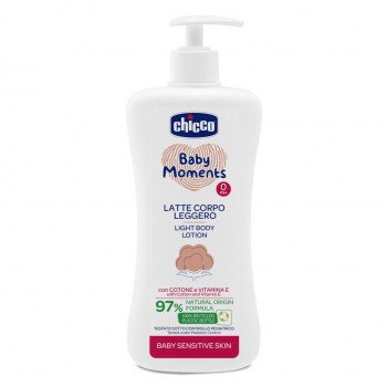 CHICCO BABY MOMENTS SENSITIVE LOSION ZA TELO 500 ML CHICCO BABY MOMENTS SENSITIVE LOSION ZA TELO 500 ML