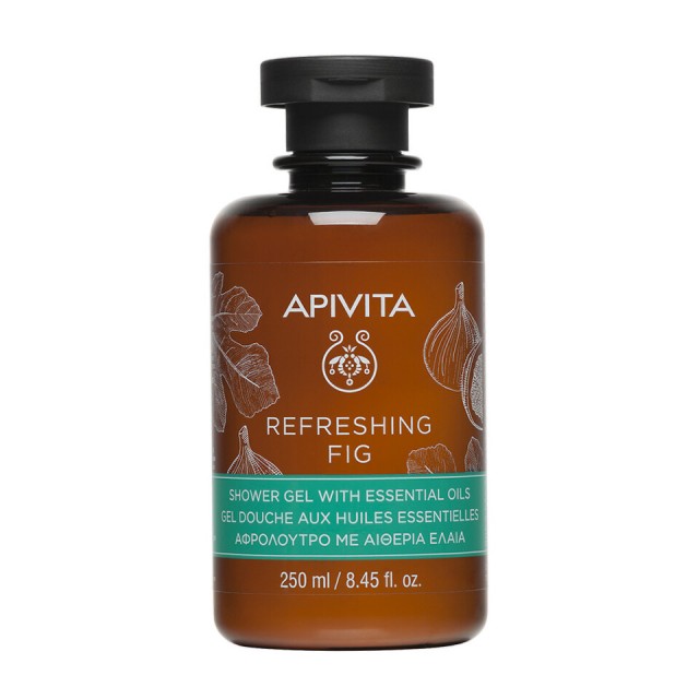 APIVITA GEL ZA TUŠIRANJE SMOKVA 250ML