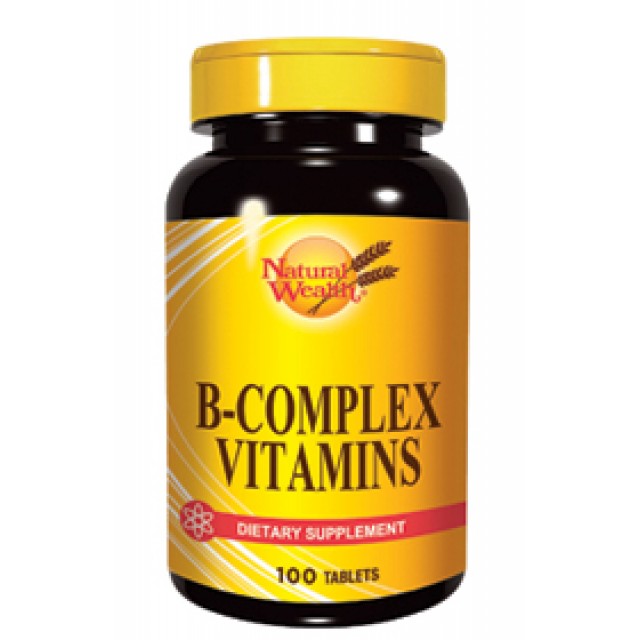 NATURAL WEALTH B-COMPLEX TABLETE A100