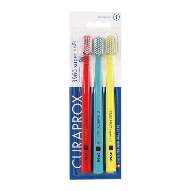 CURAPROX ČETKICA SUPERSOFT 3960 3 KOM