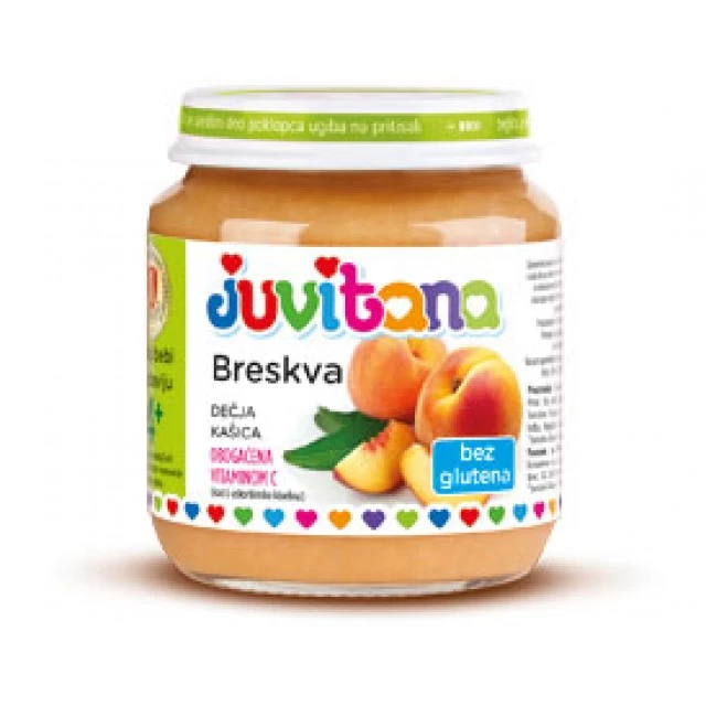 JUVITANA KAŠICA OD BRESKVE 128G