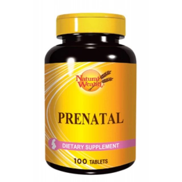 NATURAL WEALTH PRENATAL TABLETE A100
