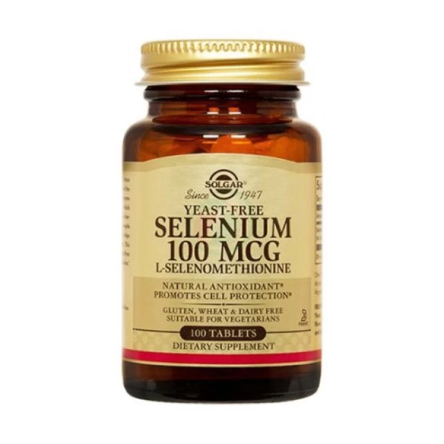 SOLGAR SELEN 100MCG TABLETE A100