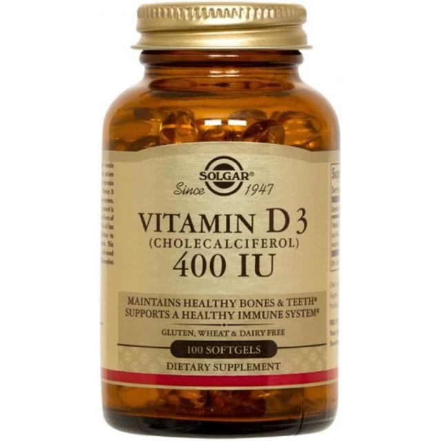 SOLGAR VITAMIN D3 KAPSULE