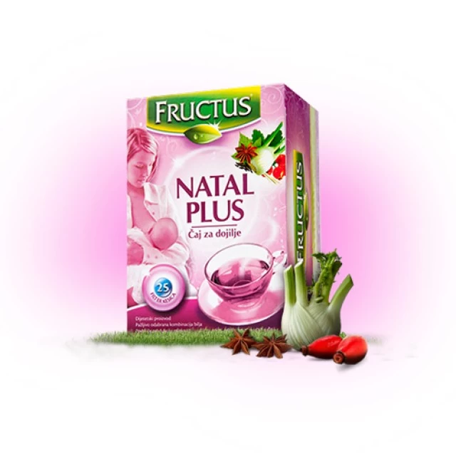 FRUCTUS NATAL PLUS FILTER ČAJ A25