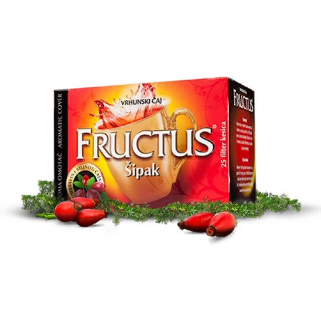 FRUCTUS ŠIPAK FILTER ČAJ A25