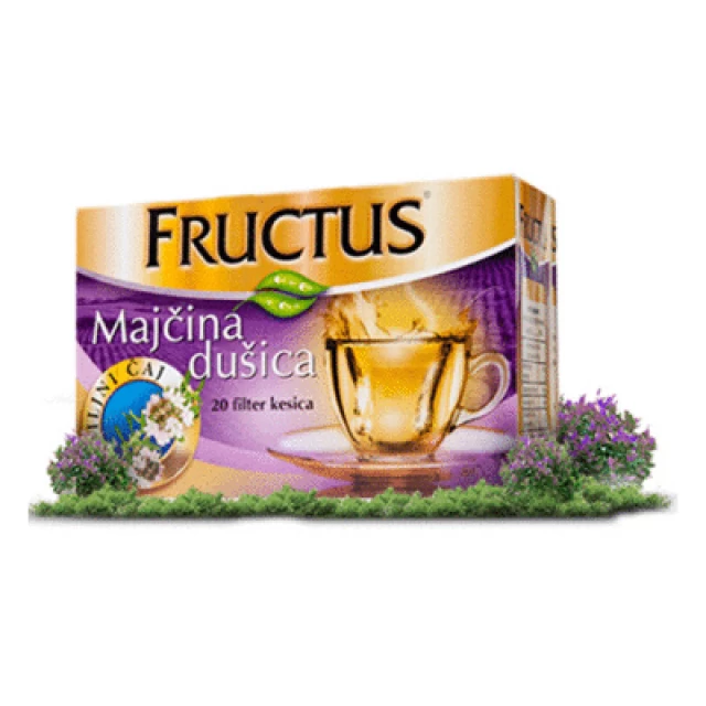 FRUCTUS MAJČINA DUŠICA FILTER ČAJ A20