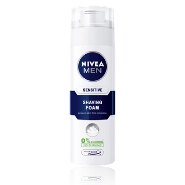 NIVEA PENA ZA BRIJANJE SENSITIVE 200ML