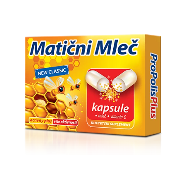 PROPOLIS PLUS MATIČNI MLEČ KAPSULE A20