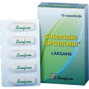 SINEFARM GLICEROLSKE SUPOZITORIJE