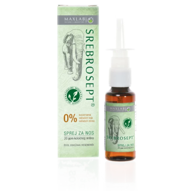 SREBROSEPT SPREJ ZA NOS 30ML
