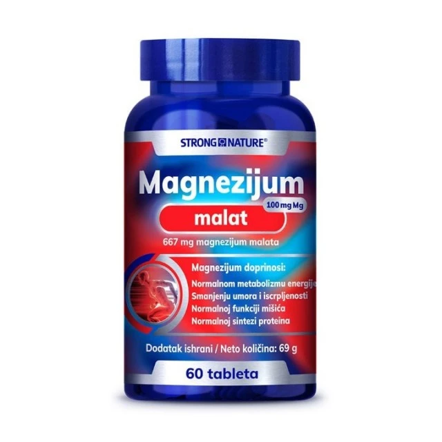 ELEPHANT MAGNEZIJUM MALAT TABLETE A60