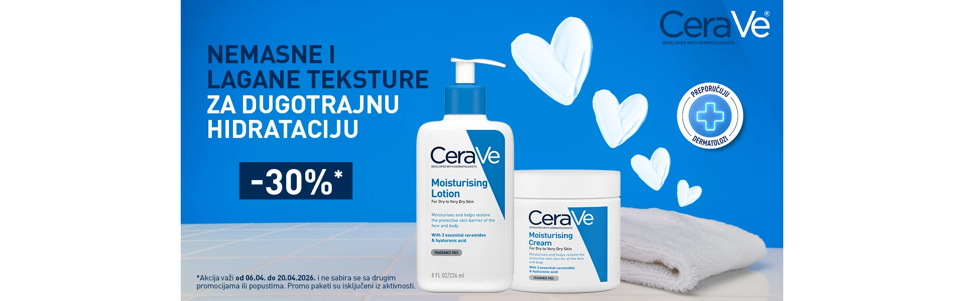 Cerave body akcija