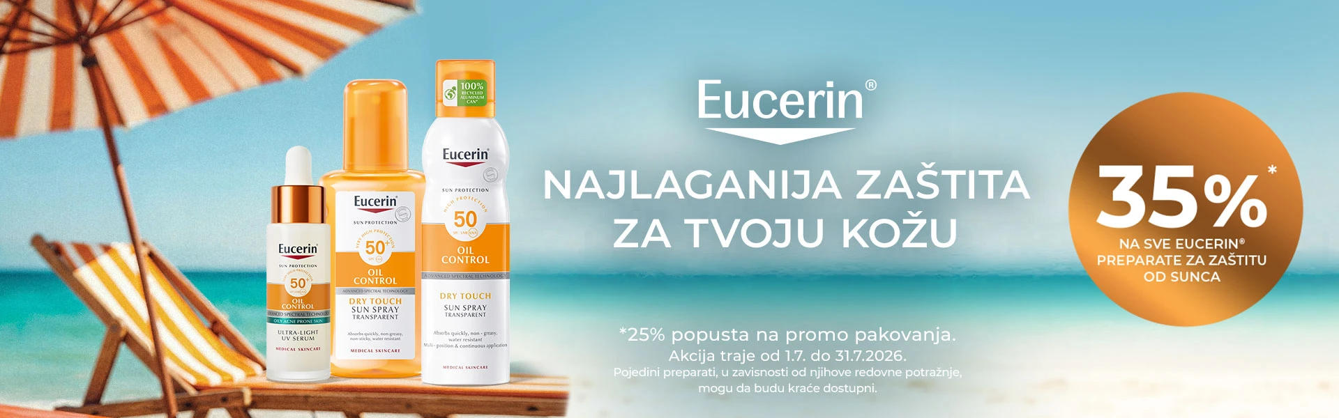 Eucerin Sun akcija