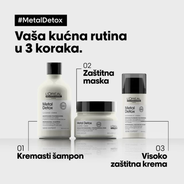 LOREAL PROFESSIONNEL METAL DETOX ZAŠTITNA KREMA 100 ML