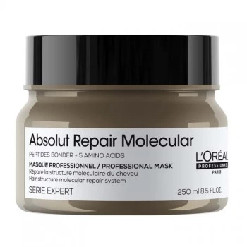 LOREAL PROFESSIONNEL SERIE EXPERT ABSOLUT REPAIR MOLECULAR PROFESIONALNA KONCENTROVANA MASKA ZA OŠTEĆENU KOSU 250ML