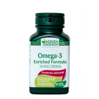 ADRIEN GAGNON OMEGA 3 1000MG KAPSULE A80