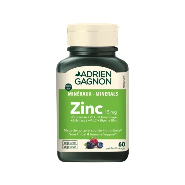 ADRIEN GAGNON CINK 15MG + VITAMIN C TABLETE ZA ŽVAKANJE A60