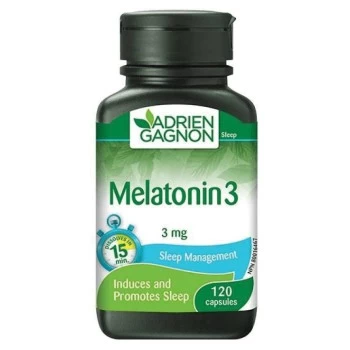 ADRIEN GAGNON MELATONIN 3 MG KAPSULE A 120