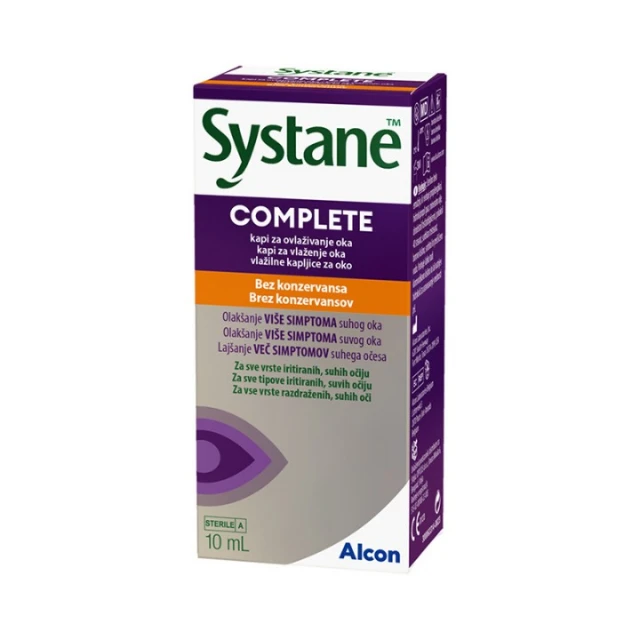 SYSTANE™ COMPLETE  KAPI ZA VLAŽENJE OKA 10ML