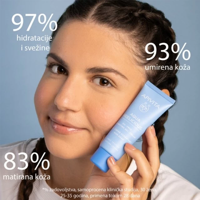 APIVITA AQUA BEELICIOUS OIL FREE HIDRATANTNA GEL KREMA 40ML