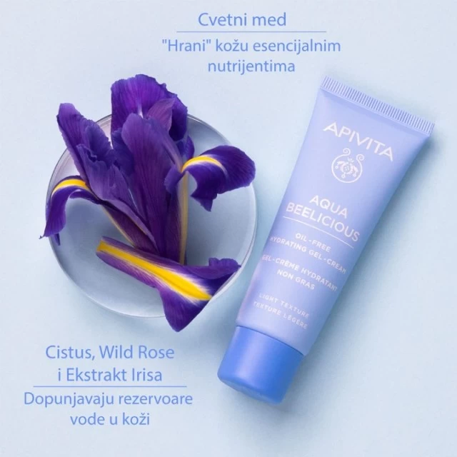 APIVITA AQUA BEELICIOUS OIL FREE HIDRATANTNA GEL KREMA 40ML