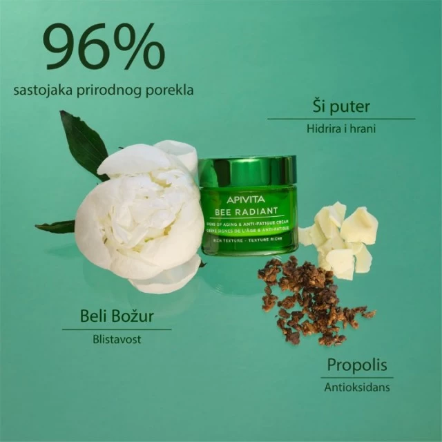 APIVITA BEE RADIANT BOGATA KREMA 50ML