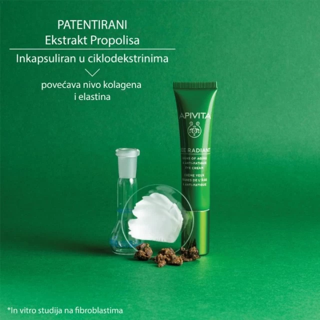 APIVITA BEE RADIANT KREMA ZA PREDEO OKO OČIJU 15ML