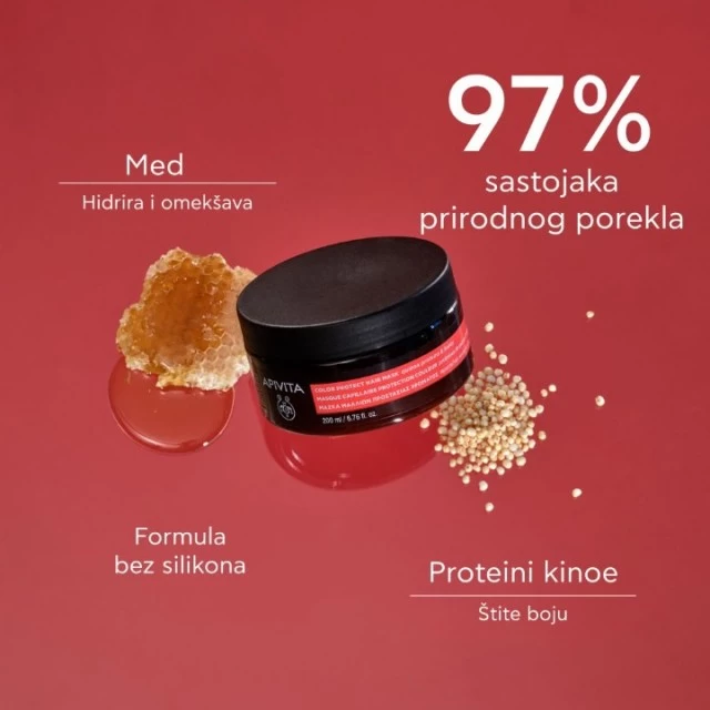 APIVITA MASKA ZA FARBANU KOSU 200ML