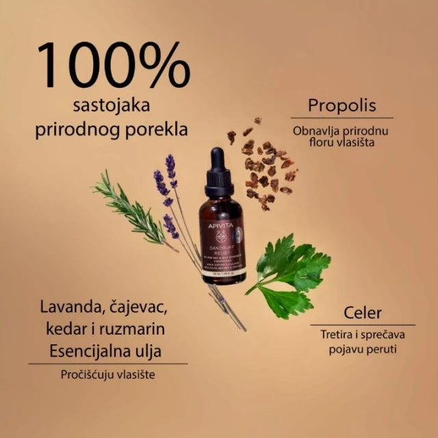 APIVITA ULJE PROTIV PERUTI 50ML