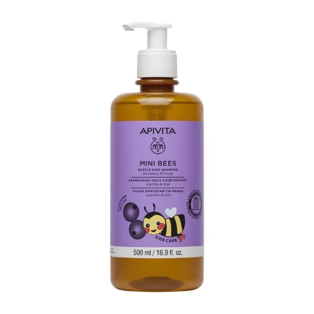 APIVITA MINI BEES KIDS ŠAMPON ZA NEŽNU KOSU 500ML